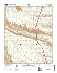 Huerfano Hill New Mexico Historical topographic map, 1:24000 scale, 7.5 X 7.5 Minute, Year 2013