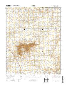 Huerfano Trading Post New Mexico Historical topographic map, 1:24000 scale, 7.5 X 7.5 Minute, Year 2013
