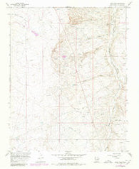 Hugh Lake New Mexico Historical topographic map, 1:24000 scale, 7.5 X 7.5 Minute, Year 1965