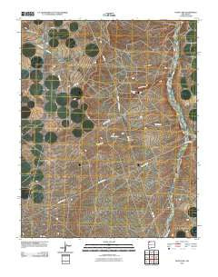 Hugh Lake New Mexico Historical topographic map, 1:24000 scale, 7.5 X 7.5 Minute, Year 2010