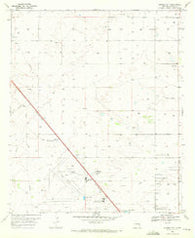 Humble City New Mexico Historical topographic map, 1:24000 scale, 7.5 X 7.5 Minute, Year 1969