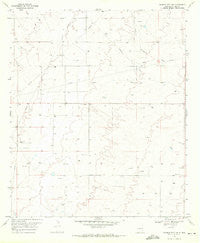 Humble City New Mexico Historical topographic map, 1:24000 scale, 7.5 X 7.5 Minute, Year 1969