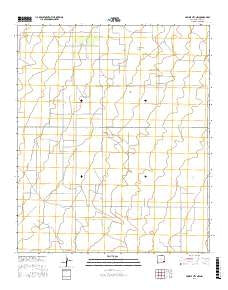 Humble City NW New Mexico Current topographic map, 1:24000 scale, 7.5 X 7.5 Minute, Year 2017