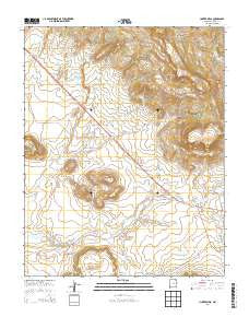 Hunter Mesa New Mexico Historical topographic map, 1:24000 scale, 7.5 X 7.5 Minute, Year 2013