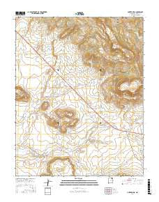 Hunter Mesa New Mexico Current topographic map, 1:24000 scale, 7.5 X 7.5 Minute, Year 2017