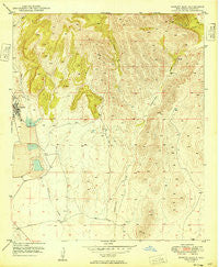 Hurley East New Mexico Historical topographic map, 1:24000 scale, 7.5 X 7.5 Minute, Year 1949