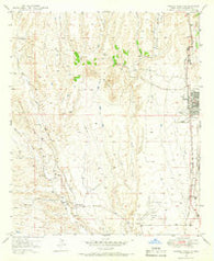 Hurley West New Mexico Historical topographic map, 1:24000 scale, 7.5 X 7.5 Minute, Year 1949