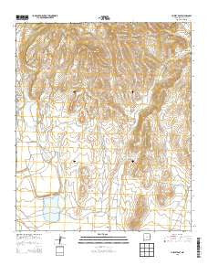 Hurley East New Mexico Historical topographic map, 1:24000 scale, 7.5 X 7.5 Minute, Year 2013