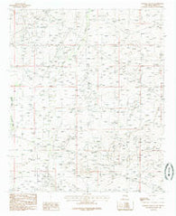 Illinois Camp NE New Mexico Historical topographic map, 1:24000 scale, 7.5 X 7.5 Minute, Year 1985