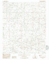 Illinois Camp NE New Mexico Historical topographic map, 1:24000 scale, 7.5 X 7.5 Minute, Year 1985