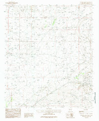 Illinois Camp SE New Mexico Historical topographic map, 1:24000 scale, 7.5 X 7.5 Minute, Year 1985