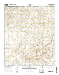 Illinois Camp NE New Mexico Historical topographic map, 1:24000 scale, 7.5 X 7.5 Minute, Year 2013