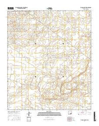 Illinois Camp NE New Mexico Current topographic map, 1:24000 scale, 7.5 X 7.5 Minute, Year 2017