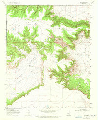 Ima New Mexico Historical topographic map, 1:24000 scale, 7.5 X 7.5 Minute, Year 1968