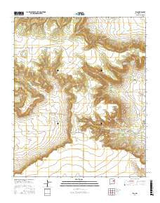 Ima New Mexico Current topographic map, 1:24000 scale, 7.5 X 7.5 Minute, Year 2017