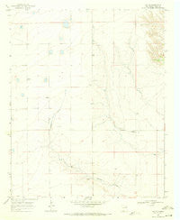 Ima SE New Mexico Historical topographic map, 1:24000 scale, 7.5 X 7.5 Minute, Year 1968