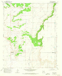 Ima SW New Mexico Historical topographic map, 1:24000 scale, 7.5 X 7.5 Minute, Year 1968