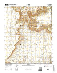 Ima NW New Mexico Historical topographic map, 1:24000 scale, 7.5 X 7.5 Minute, Year 2013