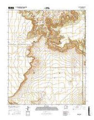Ima NW New Mexico Current topographic map, 1:24000 scale, 7.5 X 7.5 Minute, Year 2017