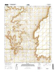 Ima SW New Mexico Current topographic map, 1:24000 scale, 7.5 X 7.5 Minute, Year 2017