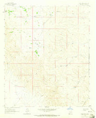 Indian Draw New Mexico Historical topographic map, 1:24000 scale, 7.5 X 7.5 Minute, Year 1963