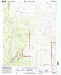 Indian Peaks East New Mexico Historical topographic map, 1:24000 scale, 7.5 X 7.5 Minute, Year 1999