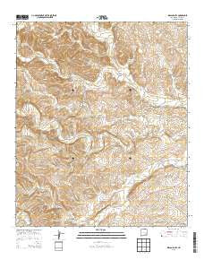 Indian Bluff New Mexico Historical topographic map, 1:24000 scale, 7.5 X 7.5 Minute, Year 2013