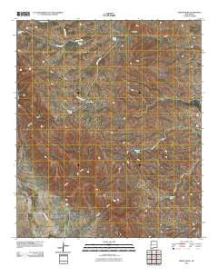 Indian Draw New Mexico Historical topographic map, 1:24000 scale, 7.5 X 7.5 Minute, Year 2010