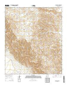 Indian Draw New Mexico Historical topographic map, 1:24000 scale, 7.5 X 7.5 Minute, Year 2013