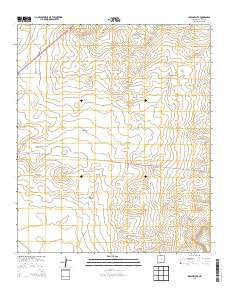 Indian Flats New Mexico Historical topographic map, 1:24000 scale, 7.5 X 7.5 Minute, Year 2013
