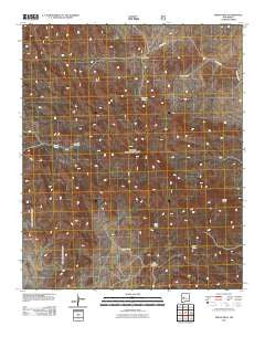 Indian Mesa New Mexico Historical topographic map, 1:24000 scale, 7.5 X 7.5 Minute, Year 2011