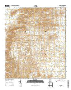 Indian Peak New Mexico Current topographic map, 1:24000 scale, 7.5 X 7.5 Minute, Year 2013