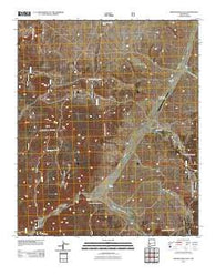 Indian Peaks East New Mexico Historical topographic map, 1:24000 scale, 7.5 X 7.5 Minute, Year 2011