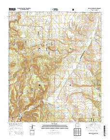 Indian Peaks East New Mexico Historical topographic map, 1:24000 scale, 7.5 X 7.5 Minute, Year 2013