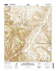 Indian Peaks East New Mexico Current topographic map, 1:24000 scale, 7.5 X 7.5 Minute, Year 2017