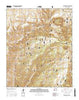 Indian Peaks West New Mexico Current topographic map, 1:24000 scale, 7.5 X 7.5 Minute, Year 2017