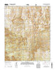 Indian Spring Canyon New Mexico Historical topographic map, 1:24000 scale, 7.5 X 7.5 Minute, Year 2013