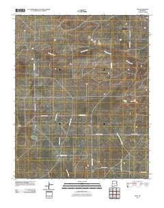 Ione New Mexico Historical topographic map, 1:24000 scale, 7.5 X 7.5 Minute, Year 2010