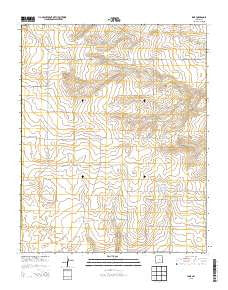 Ione New Mexico Historical topographic map, 1:24000 scale, 7.5 X 7.5 Minute, Year 2013