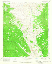 Iron Mountain New Mexico Historical topographic map, 1:24000 scale, 7.5 X 7.5 Minute, Year 1965