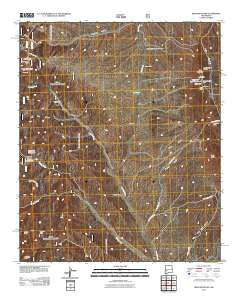 Iron Mountain New Mexico Historical topographic map, 1:24000 scale, 7.5 X 7.5 Minute, Year 2011