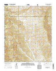 Iron Mountain New Mexico Historical topographic map, 1:24000 scale, 7.5 X 7.5 Minute, Year 2013