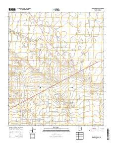 Ironhouse Draw New Mexico Historical topographic map, 1:24000 scale, 7.5 X 7.5 Minute, Year 2013