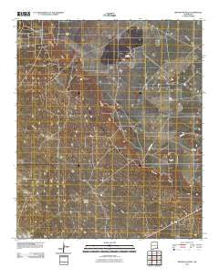 Ironhouse Well New Mexico Historical topographic map, 1:24000 scale, 7.5 X 7.5 Minute, Year 2010