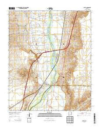 Isleta New Mexico Historical topographic map, 1:24000 scale, 7.5 X 7.5 Minute, Year 2013