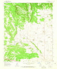 Jacinto Mesa New Mexico Historical topographic map, 1:24000 scale, 7.5 X 7.5 Minute, Year 1963