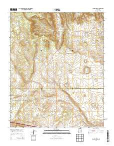 Jacinto Mesa New Mexico Historical topographic map, 1:24000 scale, 7.5 X 7.5 Minute, Year 2013