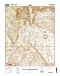 Jacinto Mesa New Mexico Current topographic map, 1:24000 scale, 7.5 X 7.5 Minute, Year 2017