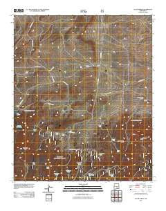 Jacob Spring New Mexico Historical topographic map, 1:24000 scale, 7.5 X 7.5 Minute, Year 2011