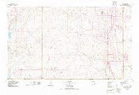 Jal New Mexico Historical topographic map, 1:100000 scale, 30 X 60 Minute, Year 1978